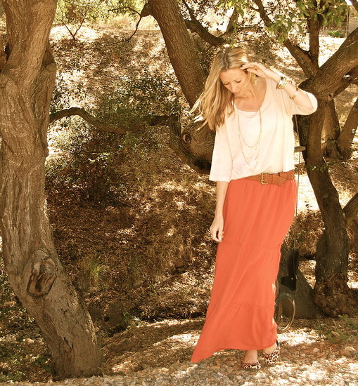 maxi skirt